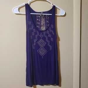 Purple shirt